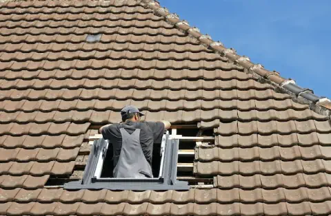 Pose de velux - Reventin-Vaugris